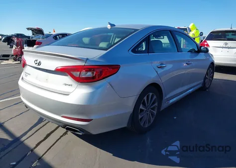 2016 Hyundai Sonata Sport z USA, uszkodzony, nr VIN 5NPE34AF9GH315612